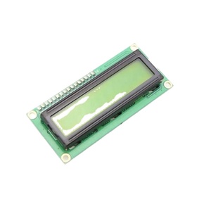 RUISTLCDディスプレイLCD1602AパラレルLCDディスプレイイエローグリーンバックライト - Product Image 1
