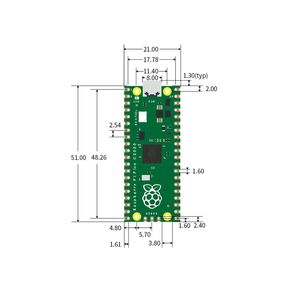 <strong>Raspberry</strong> <strong>Pi</strong> Pico Microcontroller Board 133MHz 264KB ARM (Unsoldered)