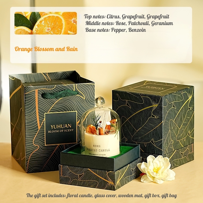 Coffret cadeau fleur d'oranger et pluie-Deluxe