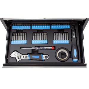 117pc ev DIY ve garaj mekaniği araç kiti seti. Bir Metal araç kutusu prizler, anahtarlar, pense ve popüler araçlar. OEM ODM hazır - Product Image 5