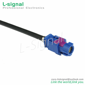 Automotive Fakra HSD Cable Assembly Code C Straight Jack zu Straight Pulg 1.2m - Product Image 5