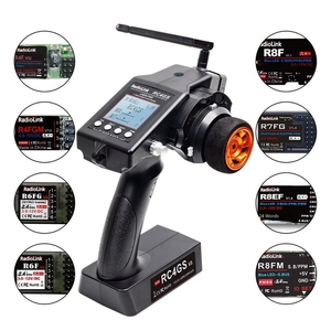 Ledi RC4GS ควบคุมระยะไกล V3ห้าช่องควบคุมปืน2.4G RC6GS RC รถปีนเขาโมเดลเรือที่แตกต่างกัน RC4GSV3 + R6F - Product Image 5