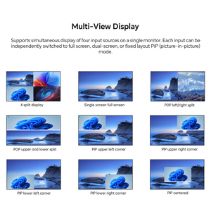 HDM I 4x1 Quad đa người xem multiviewer HDM i USB với KVM chuyển đổi - Product Image 2