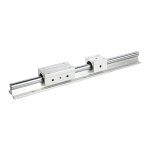 Guía lineal cilíndrica para carpintería, riel deslizante de eje liso SBR30, Riel de guía redondo de aleación de aluminio lineal - Product Image 2