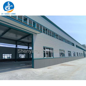 Estructura de acero Edificios Almacén ensamblado Diseño H con materiales de acero H Estructuras de construcción metálicas - Product Image 1