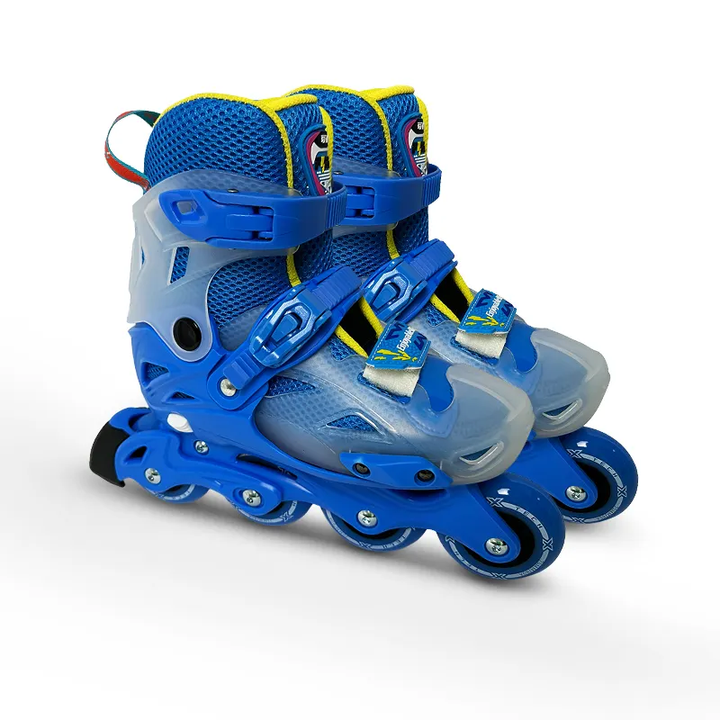 安いクワッドローラースケート格納式子供インラインローラースケート靴
