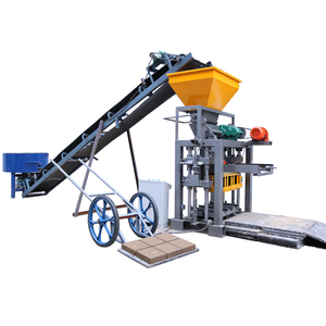 Qt4-35B Automatic Manual Concrete Paver Brick Maker Cement Production <strong>Line</strong> <strong>Building</strong> <strong>Block</strong> Making <strong>Machine</strong> - Product Image 1