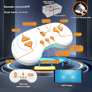 New DIY Assembly Programming App Remote Control <strong>Robot</strong> Toy 3-in-1 Block <strong>Building</strong> <strong>Robots</strong> and Tracked Stunt Cars Kids Gifts - Product Image 3