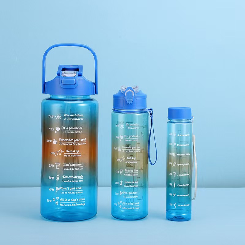 Dégradé bleu saphir transparent