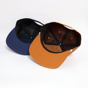 Benutzer definiertes Logo Hut stickerei Unstrukturierte Marke 5 Panel Nylon Feuchtigkeit transport Surf <span class=keywords><strong>Cap</strong></span> Flat Brim <span class=keywords><strong>Cap</strong></span> - Product Image 5