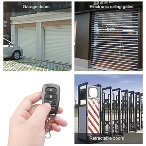 Wireless RF 433 mhz codice copia telecomando porta Garage duplicatore porta 433 Mhz chiave apriscatole telecomando - Product Image 3