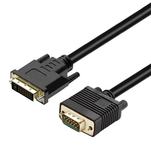 DVi a VGA Cable 1,5 m Puerto VGA a Dvi 24 + 5 Transmisión bidireccional Conversión bidireccional HD Macho a macho Cable