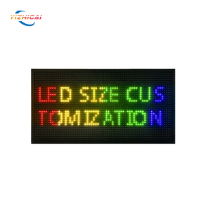 Modulo di visualizzazione per esterno sottotitoli per schermo a scorrimento DIP P10 modulo Display a LED bianco singolo schermo con testo modificabile - Product Image 2