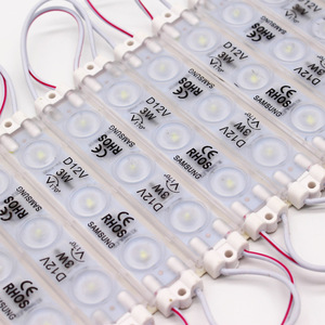 2835 <strong>CE</strong> Rohs SMD DC <strong>12V</strong>/24V 3W 3Leds Module High Brightness Waterproof Injection <strong>Led</strong> Ultrasonic Module for Advertisement - Product Image 5