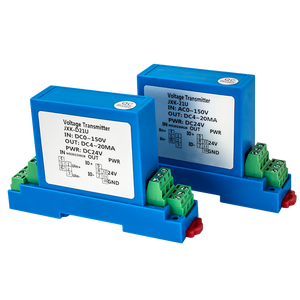 Sensor transductor de voltaje DC24V AC DC 0-100V 0-500V 0-1000V a 4-20mA 0-10V 0-5V 1-5V RS485 Relés Transmisor de señal de voltaje - Product Image 1