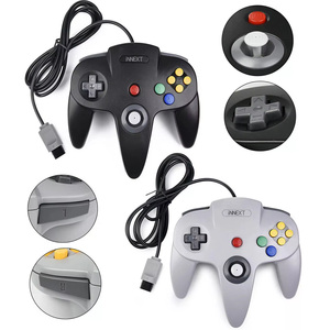 Buona qualità USB cablato Gamepad per Nintendo 64 Joystick con diversi colori per N64 Controller di gioco per regalo di famiglia