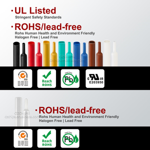 Multicolor Heat <strong>Shrink</strong> Tubing Insulation Sleeve With 2:1 3:1 4:1 LOW VOLTAGE PE Adhesive Lined <strong>Hose</strong> Wrap Tube Factory Customized - Product Image 5