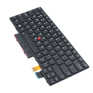 Nos teclado del ordenador portátil para T480 T470 con marco dedo punto portátil teclado - Product Image 4