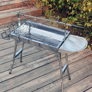 Electric Rotating Skewer for BBQ Automatic Grill Spit Perfect for Meat Chicken <strong>Veggies</strong> Easy Clean &amp; Hands <strong>Free</strong> Cooking - Product Image 5