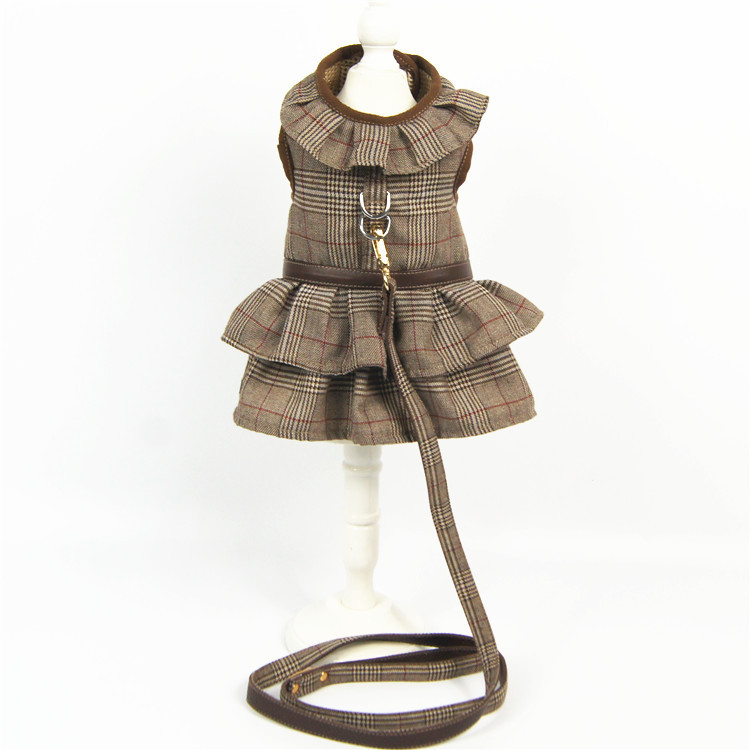 Dress with leash