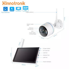 Sistema di telecamere di sicurezza di sorveglianza kit di sistema di sicurezza per telecamere cctv wireless a 4 canali per esterni - Product Image 4