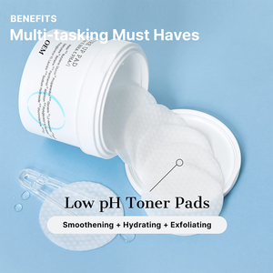 Özel OEM 0.5% BHA kore Toner pedleri 70 levhalar düşük PH Toner Pad hassas yüz cilt bakımı için nazik günlük pul pul - Product Image 2