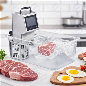 Pentola a cottura lenta Sous Vide a bassa temperatura di nuova concezione con Display digitale a LED in acciaio inossidabile con fornello elettrico lento - Product Image 3