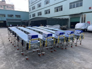 Naili Conveyor, Unpowered Roller Conveyor Flexível e Expansível Gravity Driven Roller Conveyor para Manuseio de Materiais Eficiente - Product Image 6