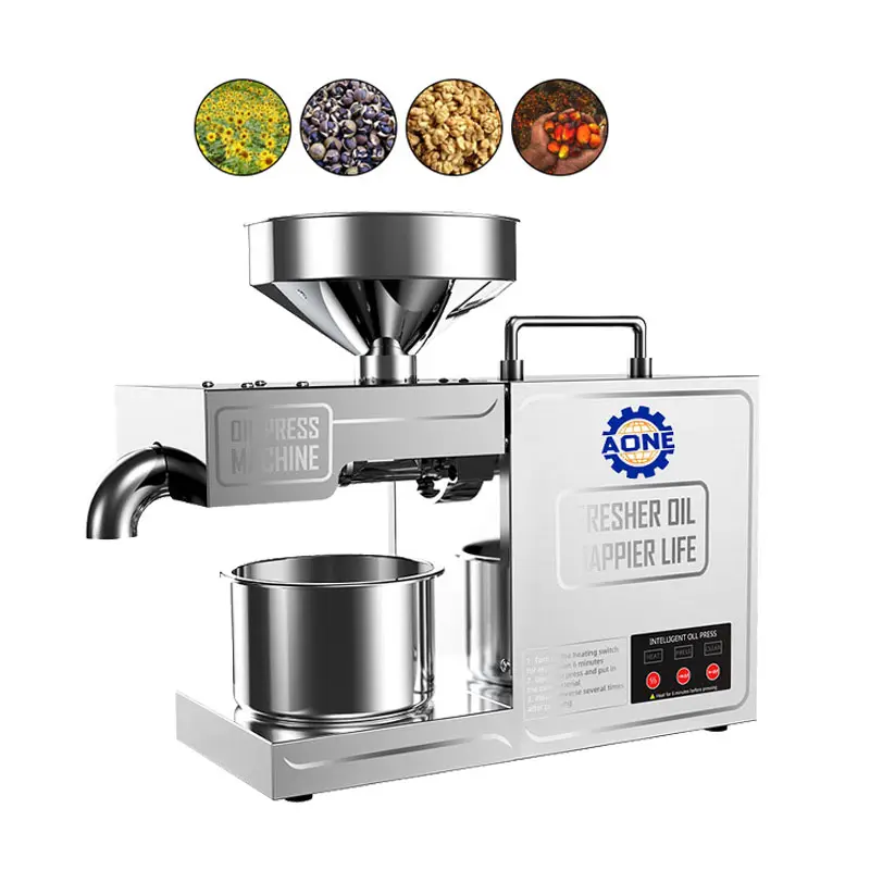 Low Price And Multi-Function 100-150kg/H Coconut Oil Making Machine Coconut Oil Press Copra Oil Press Machine