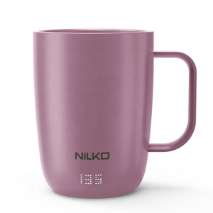Isıtıcı pil gücü akıllı sıcaklık kontrollü kendini ısıtma kahve funky kupa siyah kupa kullanarak ofis için özel logo ile - Product Image 2