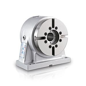 加工中心使用第四轴的精确的125-250毫米4轴数控回转工作台 - Product Image 5