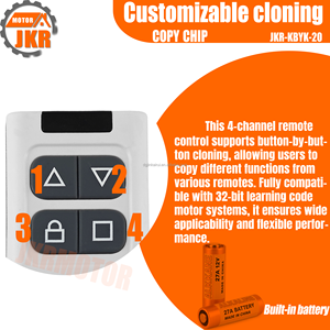 433MHz Wireless RF Controller con codice clonazione universale 4 canali telecomando per accesso Gate - Product Image 4
