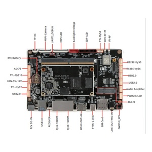 RK3576 Octa Core AI mit geringem Strom verbrauch Großes Modell SBC Android 14.0 Ubuntu Linux Kernel 6.1 Integrierter Mini-Computer Dual-Laptop - Product Image 1