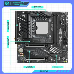 ERYING nuevo lanzamiento Core I9 14900HX 24Core 32T DDR5 doble canal RAM LGA 1151 CPU placa base Combo para juegos de escritorio DIY - Product Image 5