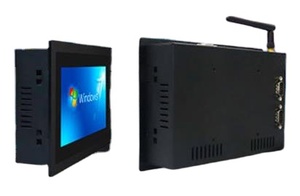 Impermeabile antiurto 3mm incastonato 7 pollici pannello industriale Computer PCAP Touchscreen tutto in uno PC con J1900 I3/i5/i7 - Product Image 5