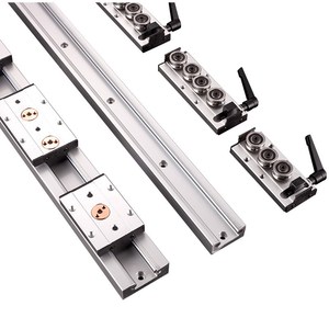 Pista de mesa deslizante mecánica de precisión de China Guía de movimiento lineal de doble eje incorporada SGR25 Guía de bloqueo de núcleo de dos ejes - Product Image 5