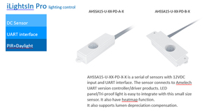 Inteligente PIR 12V DC con sensor de movimiento por infrarrojo con 10V PWM de regulación de salida