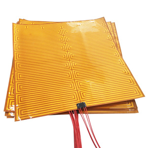 24V Flexible <strong>PI</strong> Heater Polyimide Heaters Film Heating element 235*110 mm Heating Etched Metal Foil for Battery Heat - Product Image 3