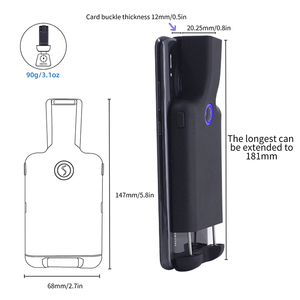 Escáner de código de barras con Clip trasero portátil 1D 2D Qr Code Android Bar Code Reader inalámbrico 2,4G Bluetooth escáner de código de barras - Product Image 5