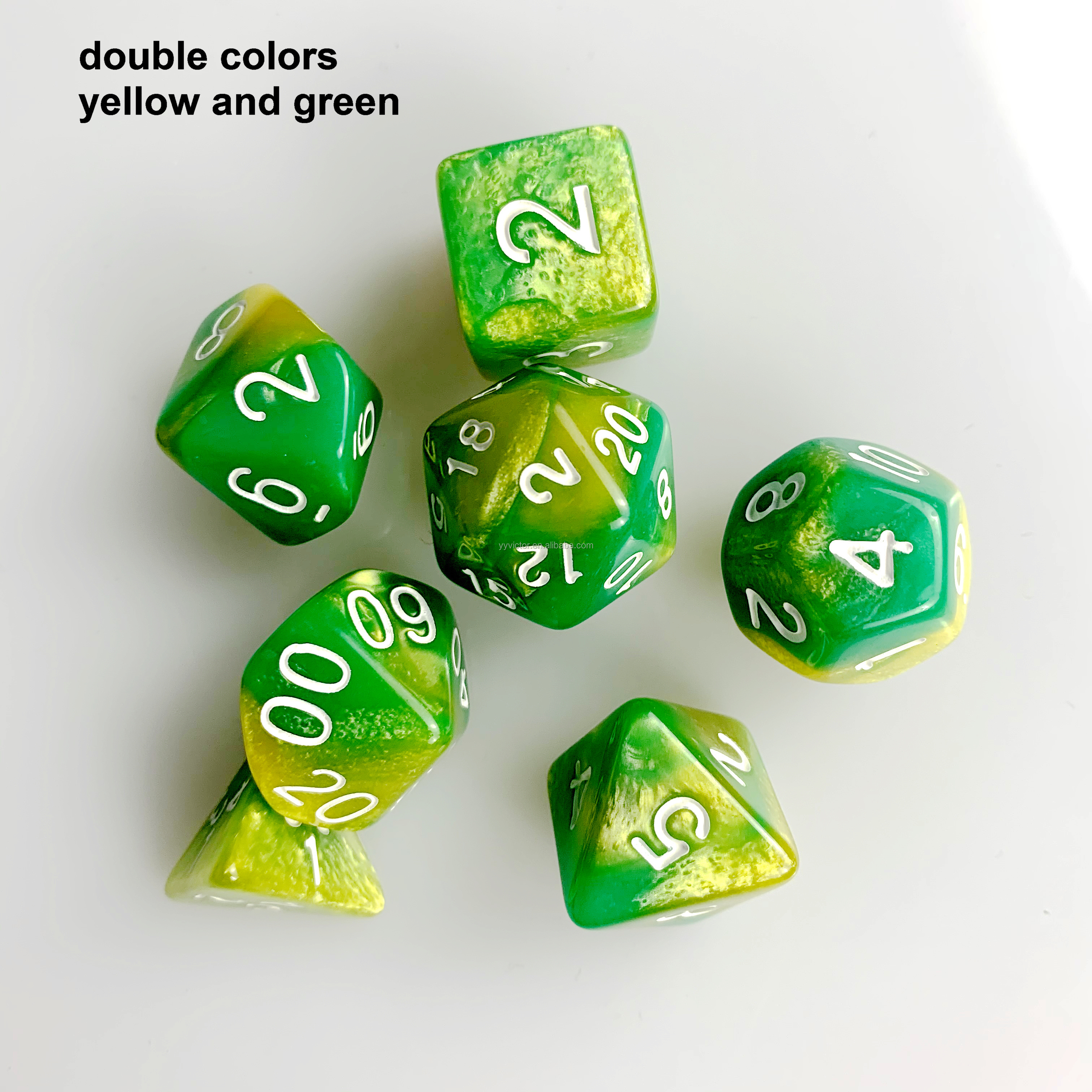 Jaune et vert