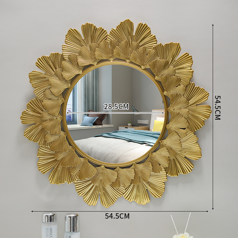 Specchio a forma di foglia di ginkgo tipo B