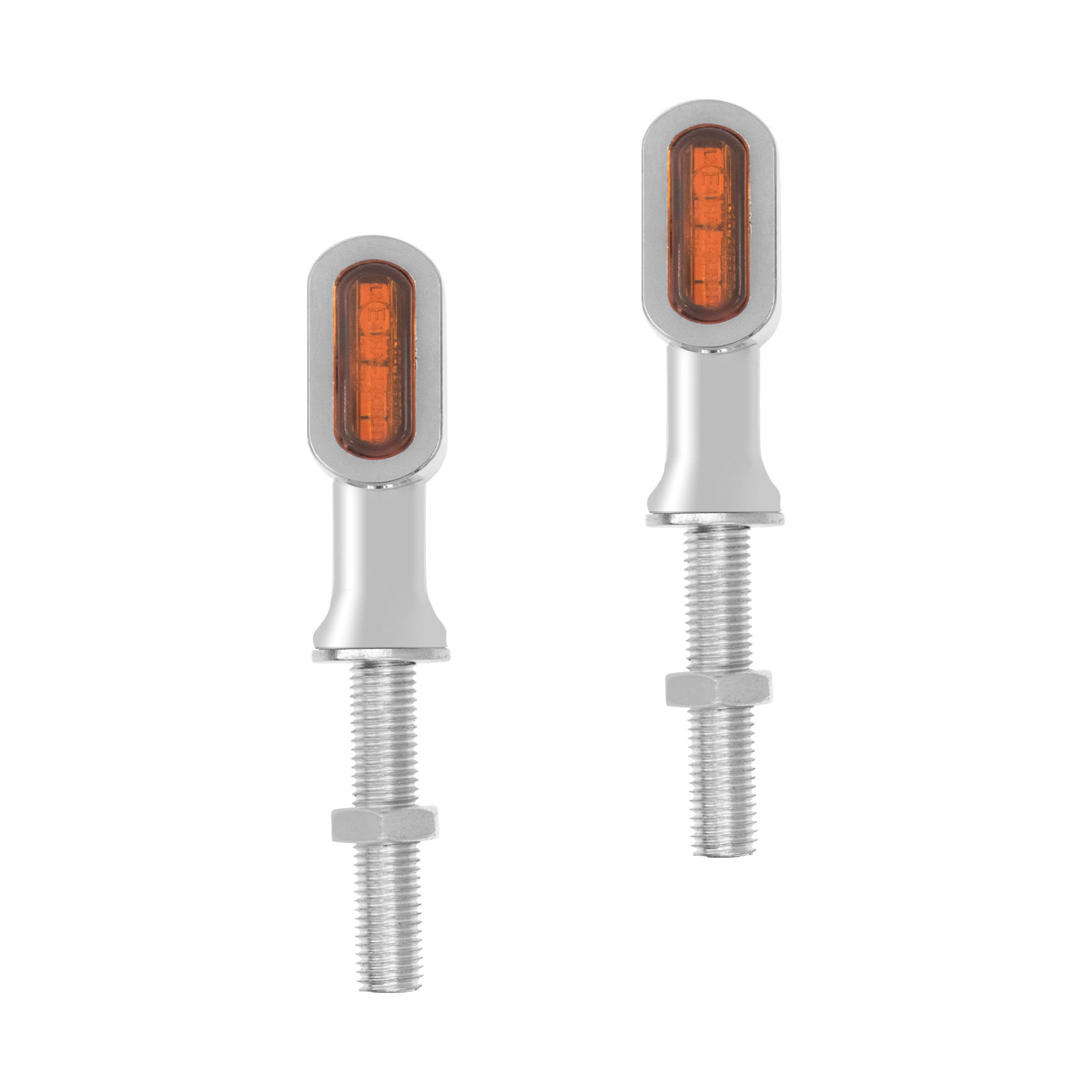 Chrome Shell Yellow Light