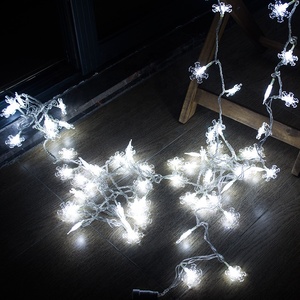 Guirnalda de luces LED navideñas para decoración del hogar, guirnalda decorativa para jardín, fiesta, cortina - Product Image 3