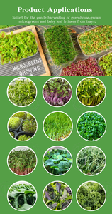 Nhanh chóng cắt greenstabletop gặt đập tiết kiệm lao động microgreens gặt đập cho thị trường USA - Product Image 5