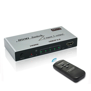 Supports 4K 3D HD <strong>HDMI</strong> <strong>Switcher</strong> <strong>HDMI</strong> Switch <strong>5</strong> in <strong>1</strong> Out <strong>hdmi</strong> Switch 5x1 with Remote Control for PS4 Xbox - Product Image 1