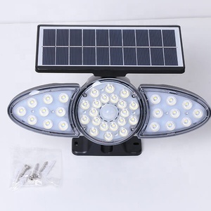 Yeni varış 5W Led kablosuz yurtiçi aktif açık güvenlik güneş sansür duvar ışık hareket sensörü ile kapısı için