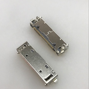 充電とデータ転送のためのiPhone 4S SMT取り付け水平USBタイプCコネクタ30ピン女性 - Product Image 6
