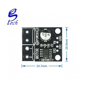 <strong>PWM</strong> Control 3.6A Max Internal Current Sense 6.5V To 45V DRV8871 H-Bridge Brushed DC Motor <strong>Driver</strong> Breakout <strong>Board</strong> - Product Image 4