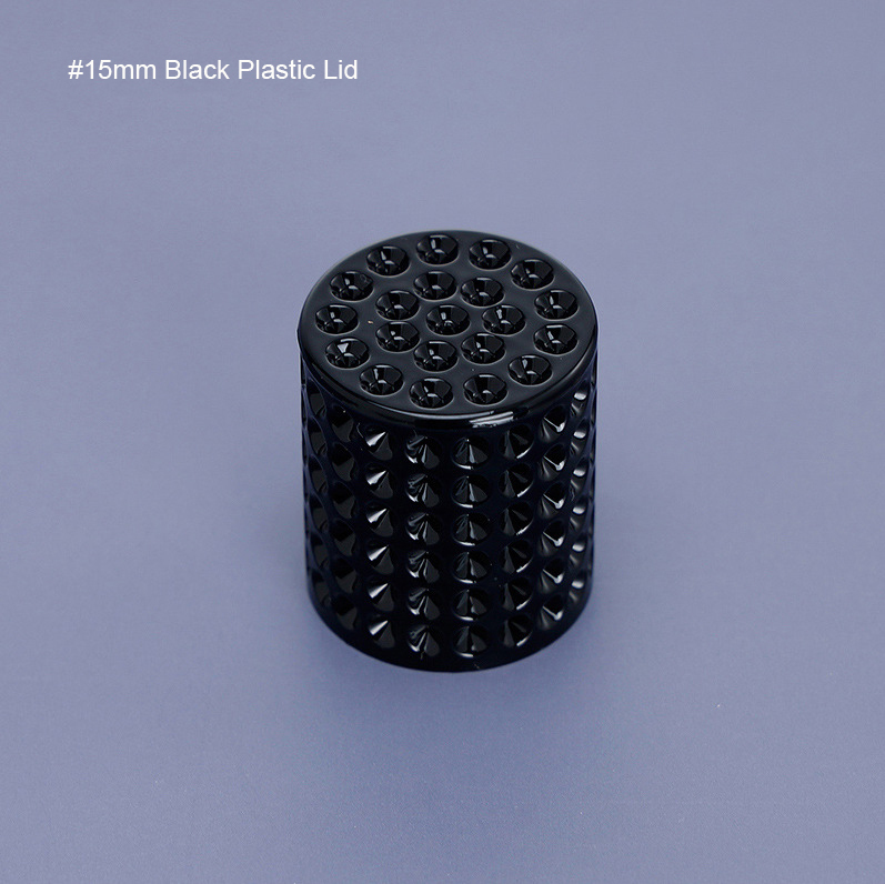 coperchio in plastica nera