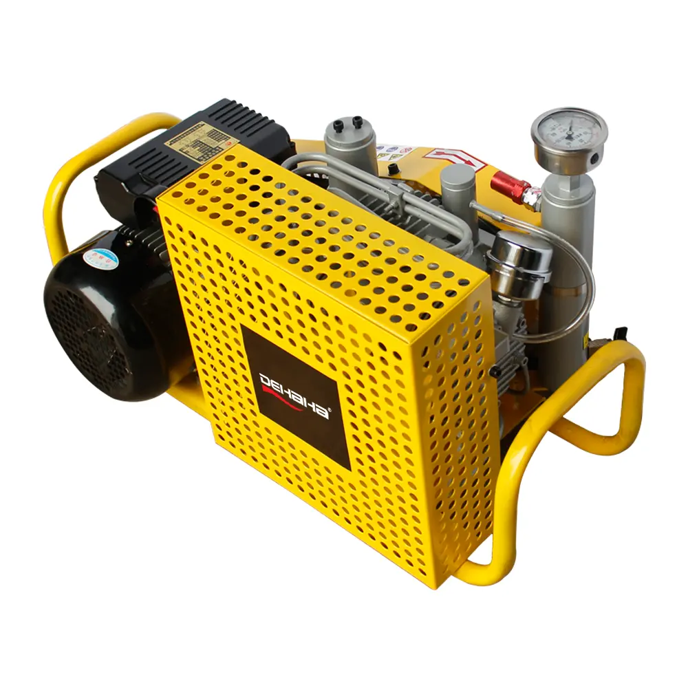 Compresseur d'air respirant haute pression, système électrique de respiration pour la plongée, 300 bars